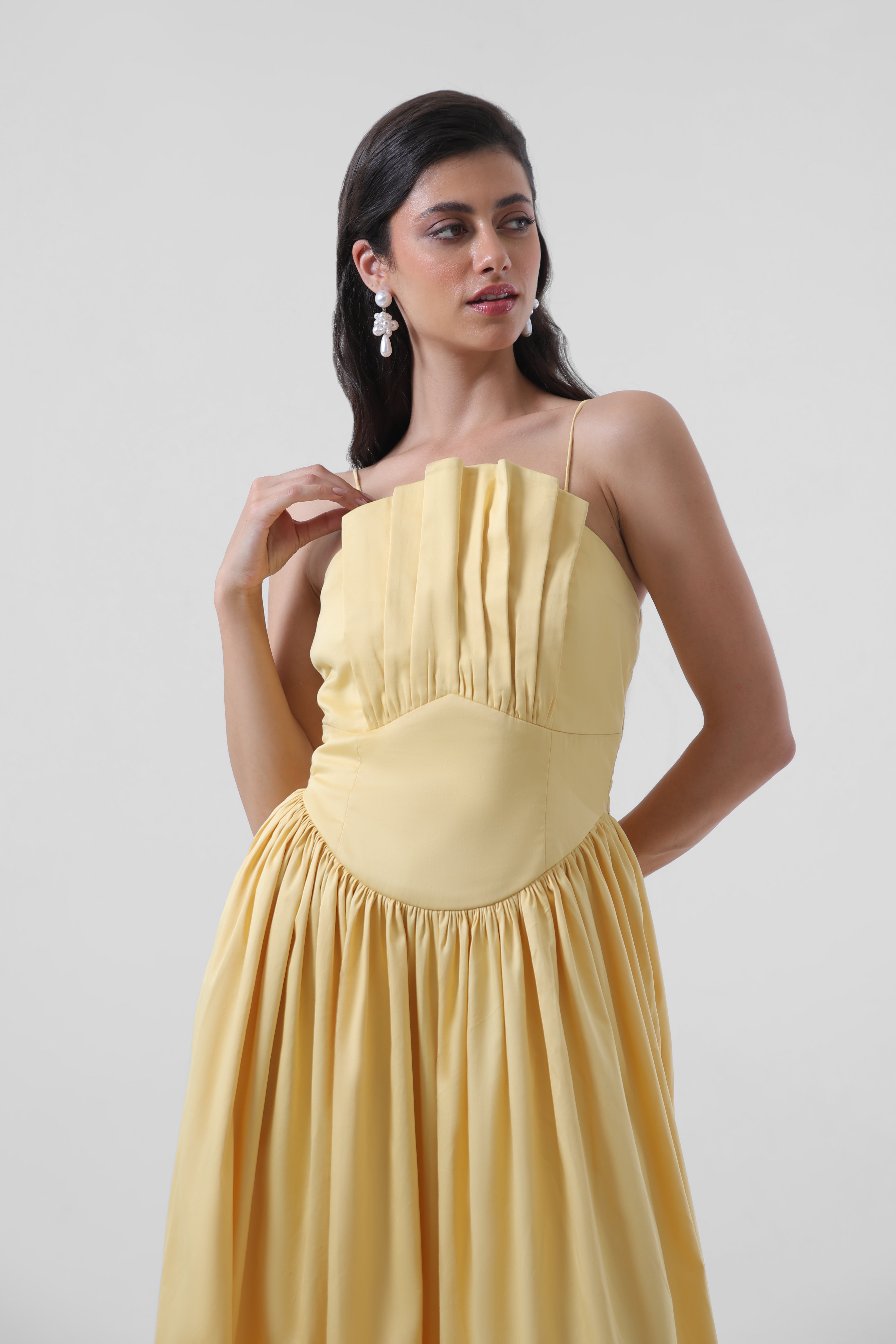 Voyage Pleated Dress