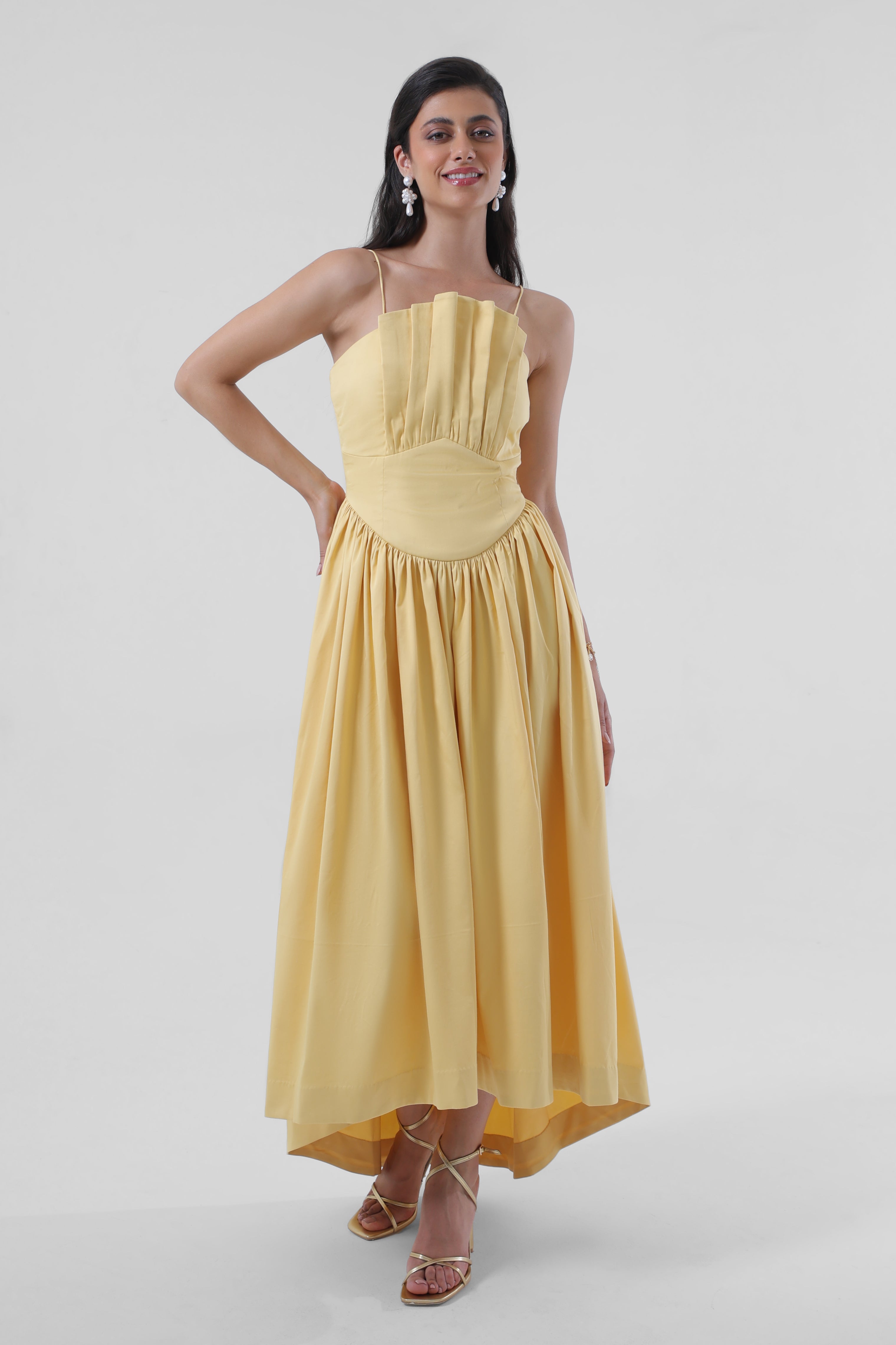 Voyage Pleated Dress