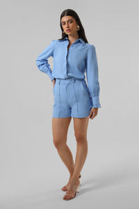 Summer Sky Linen Shirt